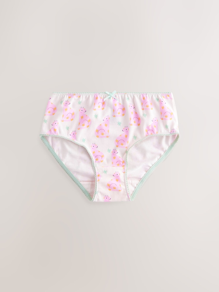 Purple/White Briefs 7 Pack (1.5-12yrs) - Image 9 of 11