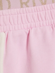 River Island Pink Logo Waistband Tank & Short Set - Image 3 of 4