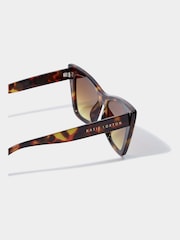 Katie Loxton Brown Porto Tortoiseshell Sunglasses - Image 4 of 5