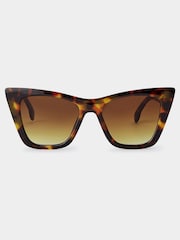 Katie Loxton Brown Porto Tortoiseshell Sunglasses - Image 5 of 5