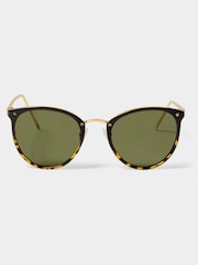 Katie Loxton Black SANTORINI | Gradient Black Tortoiseshell Sunglasses - Image 5 of 5