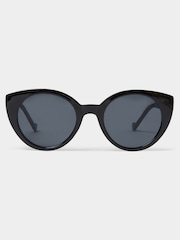 Katie Loxton Black Paris Sunglasses - Image 4 of 5
