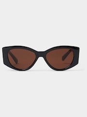 Katie Loxton Brown Rimini Brown Sunglasses - Image 5 of 5