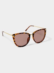 Katie Loxton Animal Sardinia Tortoiseshell Sunglasses - Image 3 of 5