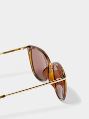 Katie Loxton Animal Sardinia Tortoiseshell Sunglasses - Image 4 of 5