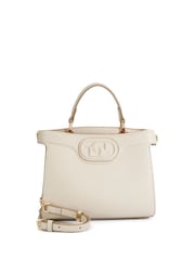 Dune London Cream Daily Medium Winged Grab Bag - Image 3 of 6