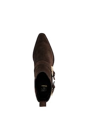 Коричневый - Dune London Ботинки Panino Double Buckle Western - Image 6 of 6