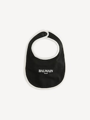 Balmain Kids Logo White Baby Bibs Set 2 Pack - Image 3 of 6