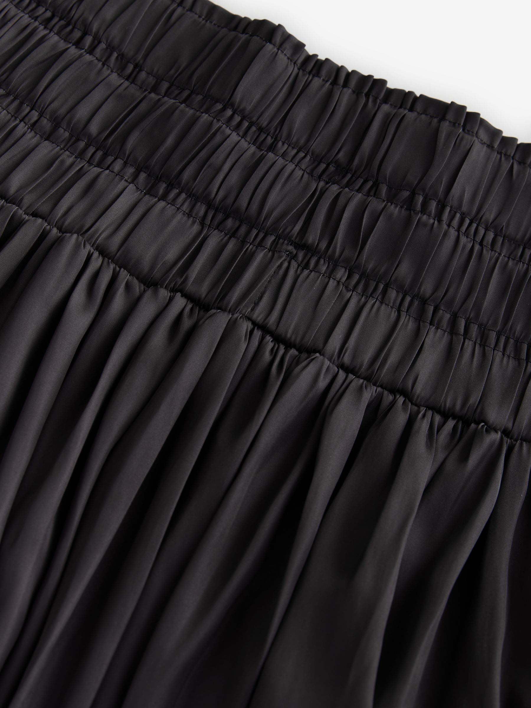 Buy Multi Floral Print Kew Collection Satin Pleated Maxi Skirt