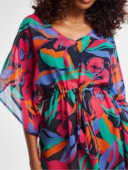 JD Williams Pink Beach Kaftan - Image 3 of 5