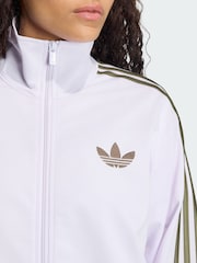 adidas Originals Purple Firebird Loose Track Top - Image 3 of 5