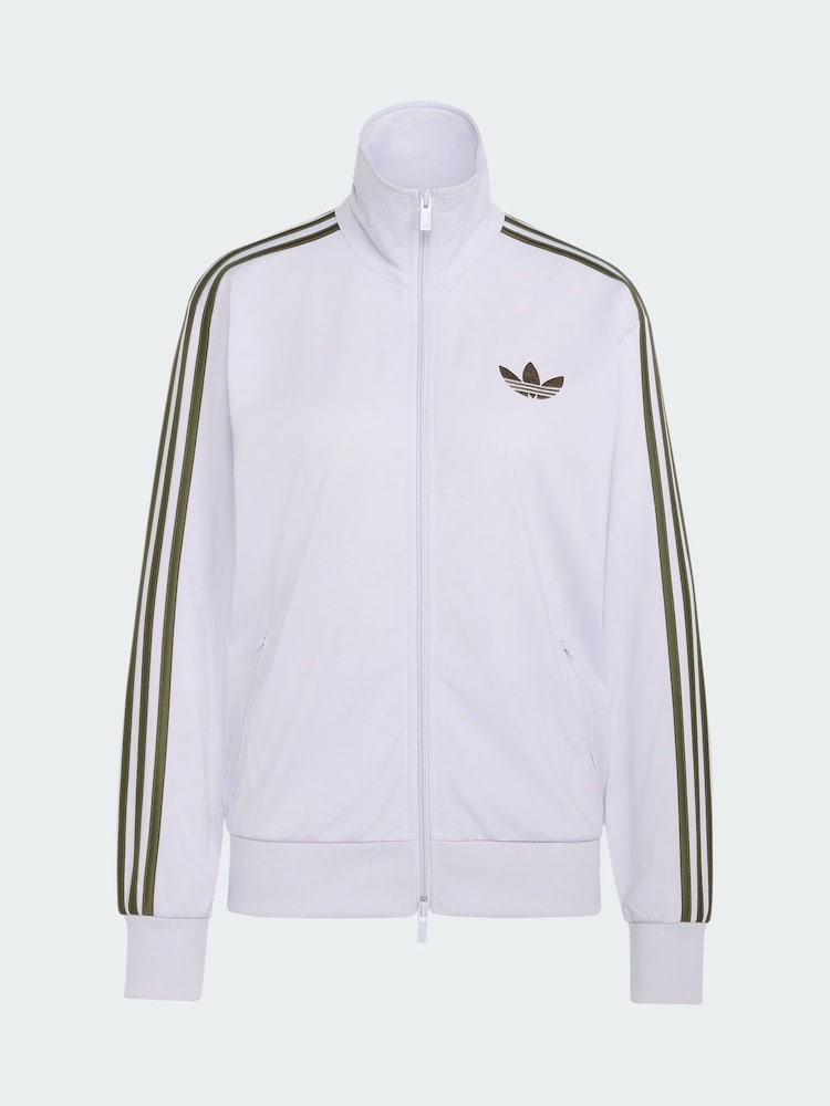 adidas Originals Purple Firebird Loose Track Top - Image 5 of 5 adidas Originals Purple Firebird Loose Track Top - Image 5 of 5