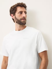 Jack Wolfskin Mens Essential 100% Cotton Cream T-Shirt - Image 6 of 7