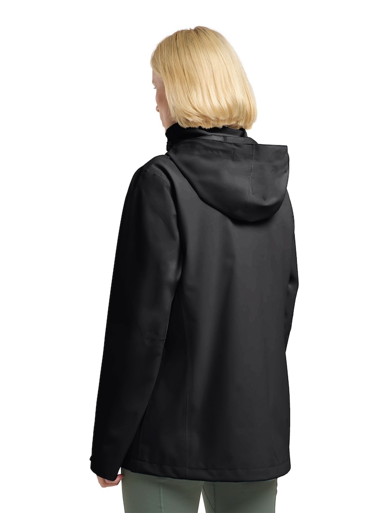Jack Wolfskin Womens Trailtime 2L Waterproof Black Jacket - Image 2 of 8
