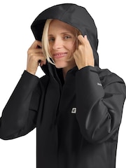Jack Wolfskin Womens Trailtime 2L Waterproof Black Jacket - Image 3 of 8