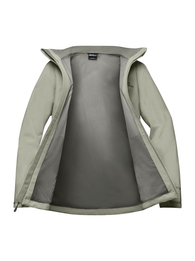 Jack Wolfskin Womens Trailtime Waterproof Jacket - Image 8 of 8