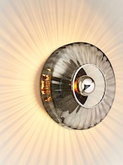 Design by Us Smoke New Wave Optic Wall Light - Image 2 of 4