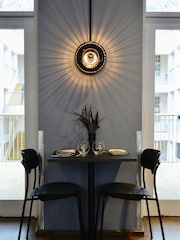 Design by Us Smoke New Wave Optic Wall Light - Image 3 of 4