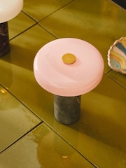 Design by Us Silver and Rose Trip Portable Table Lamp - Image 3 of 6