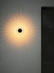 Design by Us Clear New Wave Optic Outdoor Wall Light - Image 1 of 6