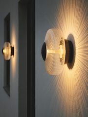 Design by Us Clear New Wave Optic Outdoor Wall Light - Image 2 of 6