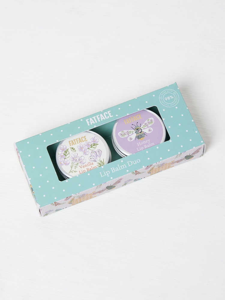 FatFace Multi Two Honey and Vanilla Lip Balm - Image 1 of 2 FatFace Multi Two Honey and Vanilla Lip Balm - Image 1 of 2