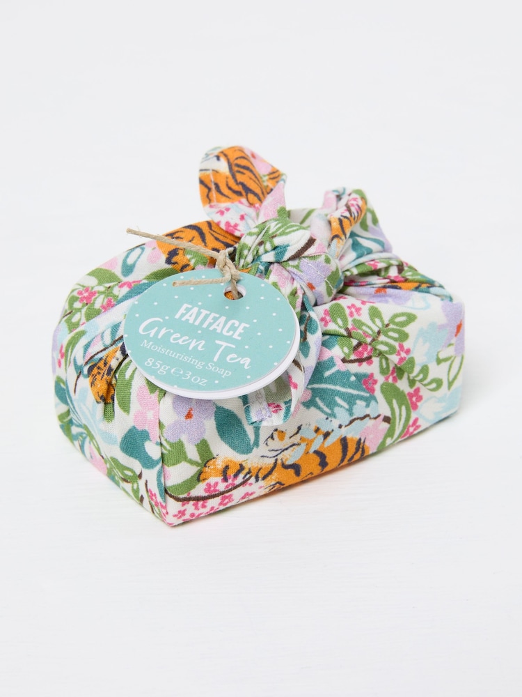 Multi Colour Fabric Wrapped Soap - Image 1 of 2 Multi Colour Fabric Wrapped Soap - Image 1 of 2