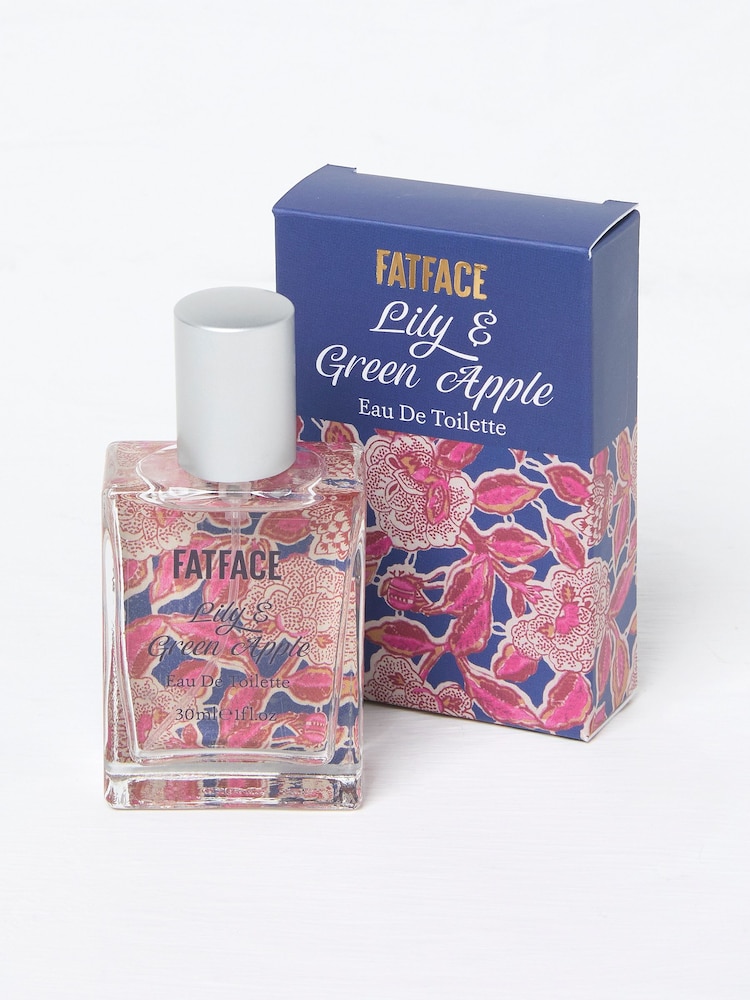FatFace Pink Lily and Green Apple Eau de Toilette - Image 1 of 2 FatFace Pink Lily and Green Apple Eau de Toilette - Image 1 of 2