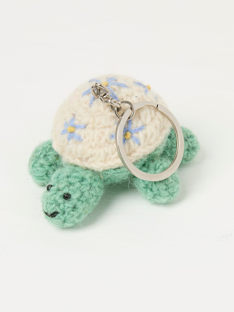 Crochet Turtle Keyring - Bild 2 von 2