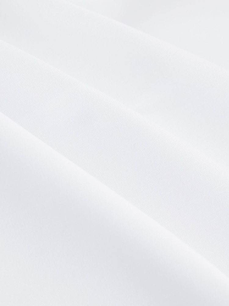 White Regular Fit Single Cuff Easy Care Smart Shirts 3 Pack - Image 6 of 6