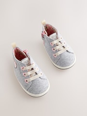 Grey Heart Character High Top Trainers (0-18mths) - Image 3 of 5