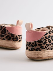 Animal Print Touch Fasten Baby Trainers (0-24mths) - Image 4 of 5