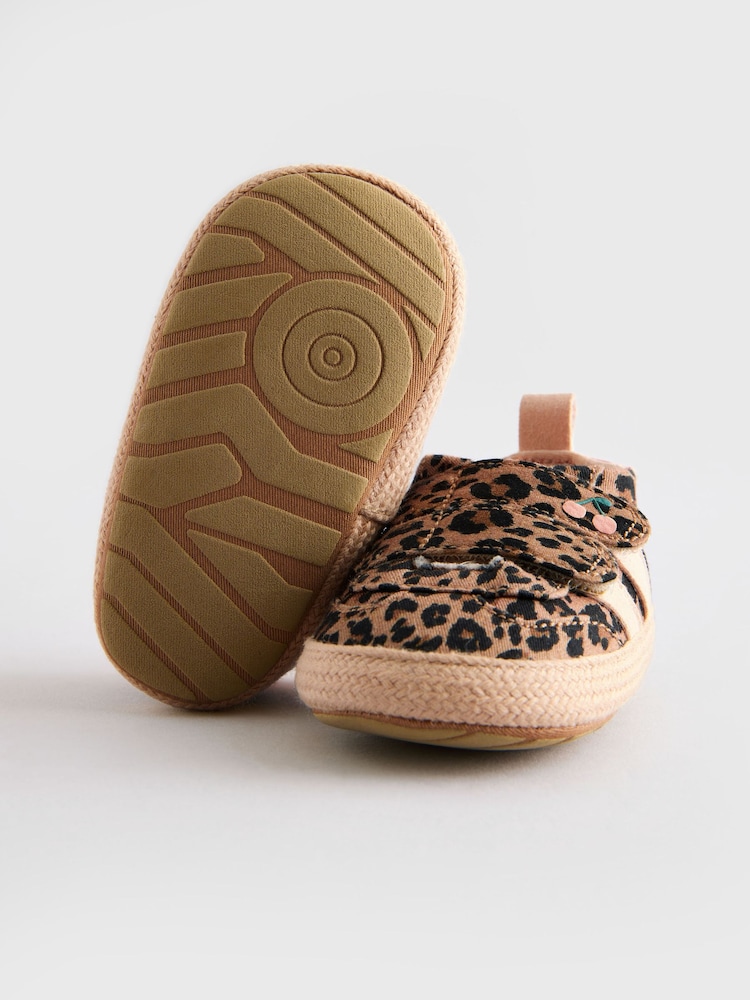 Animal Print Touch Fasten Baby Trainers (0-24mths) - Image 5 of 5
