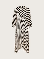 Monsoon Black Sofia Stripe Dress - Image 7 of 7
