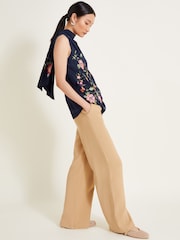 Monsoon Blue Mya Embroidered Top - Image 5 of 6