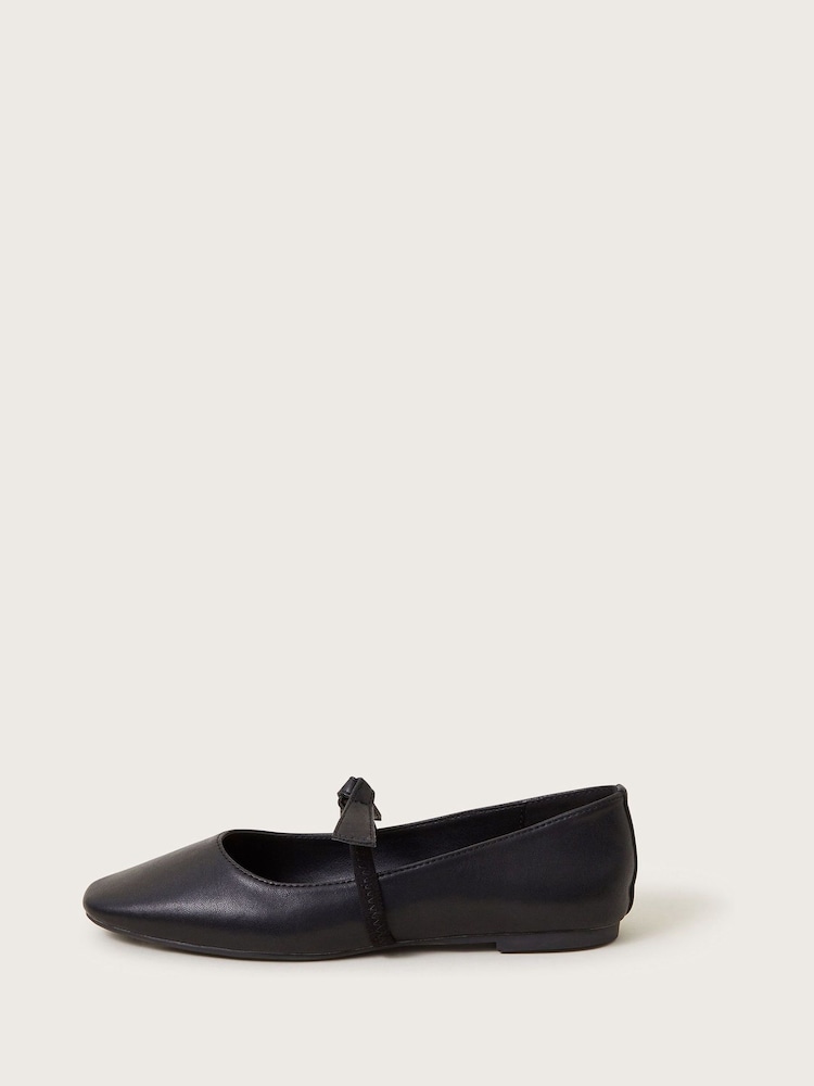 Monsoon Black Betty Ballet Flats - Image 2 of 3