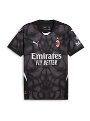 Puma Black Mens AC Milan 24/25 Goalkeeper Short Sleeve Jersey - Image 6 of 6
