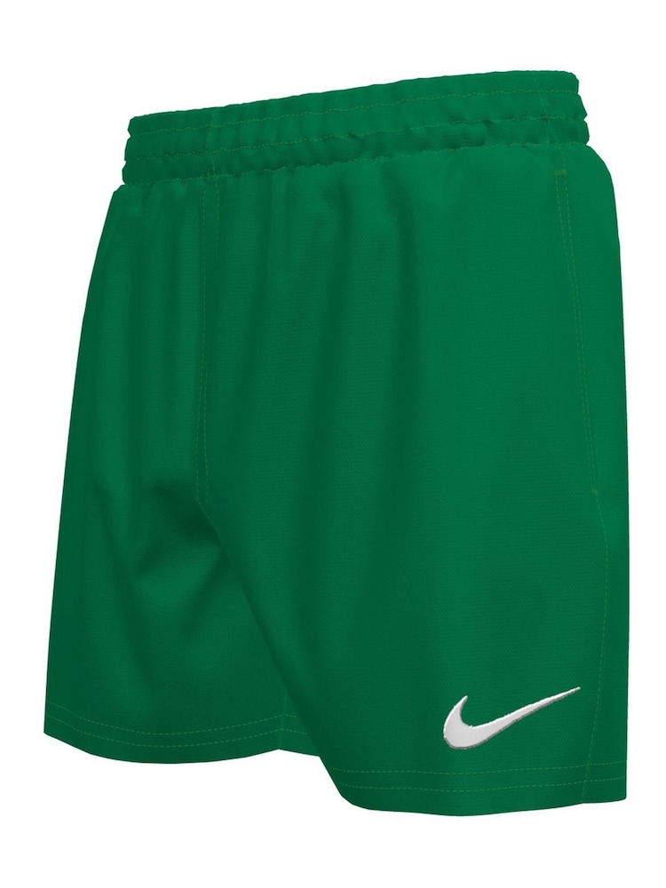 Nike Green Essential 4 Inch Volley Swim Shorts - Image 1 of 3