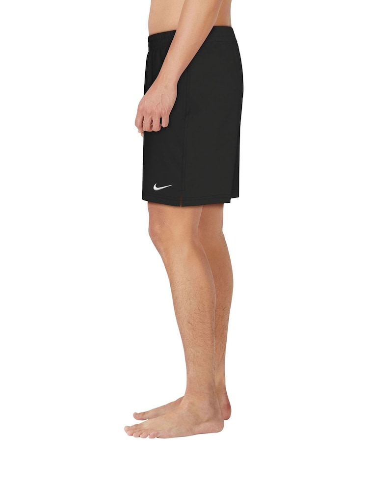 Nike Black Essential 7 Inch Volley Swim Shorts - Image 5 of 6