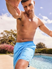 Nike Light Blue 7 Inch Essential Volley Swim Shorts - Image 14 of 21