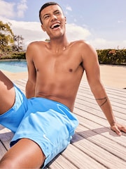 Nike Light Blue 7 Inch Essential Volley Swim Shorts - Image 16 of 21