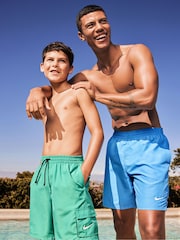 Nike Light Blue 7 Inch Essential Volley Swim Shorts - Image 19 of 21