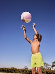 Nike Yellow Essential 4 Inch Volley Swim Shorts - Image 5 of 10