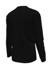 Nike Black Long Sleeve Solid Hydroguard Rash Vest - Image 2 of 3