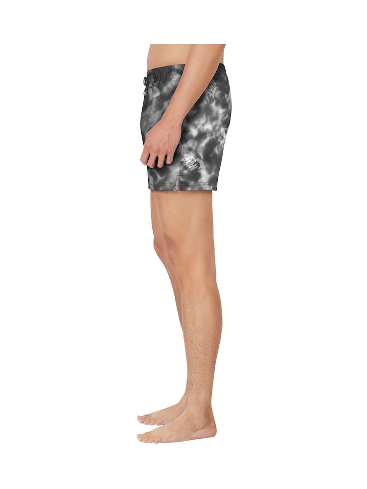 Nike Water Tie Dye Print 5 Inch Volley Shorts - Image 4 of 4