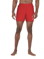 Nike Red 5 Inch Essential 7 Inch Volley Swim Shorts - Image 1 of 4
