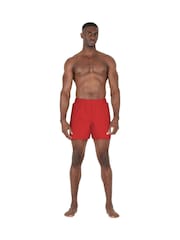 Nike Red 5 Inch Essential 7 Inch Volley Swim Shorts - Image 3 of 4