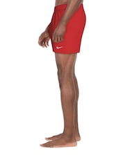 Nike Red 5 Inch Essential 7 Inch Volley Swim Shorts - Image 4 of 4