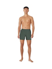Nike Green Essential 5 Inch Volley Swim Shorts - Image 3 of 4