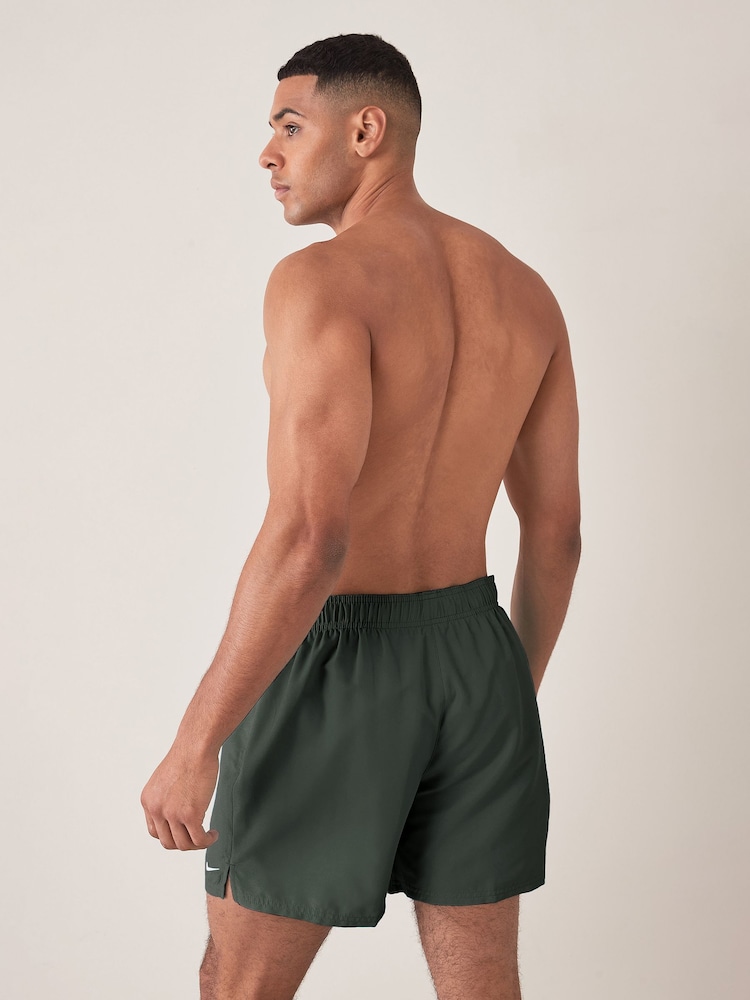 Nike Green Essential 5 Inch Volley Swim Shorts - Image 3 of 3